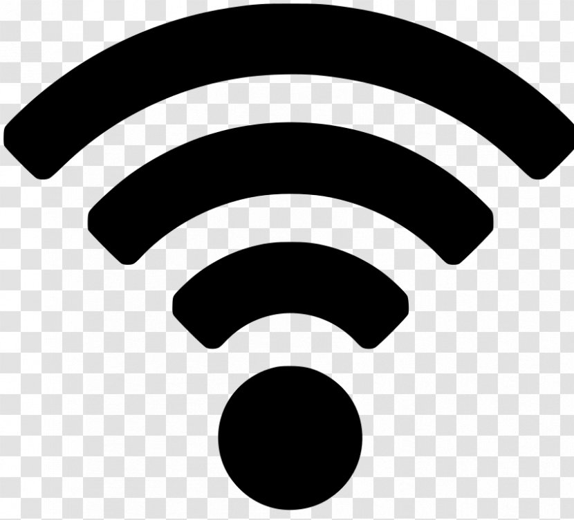 Wi-Fi Hotspot Logo Clip Art - Monochrome Photography - Wireless Transparent PNG