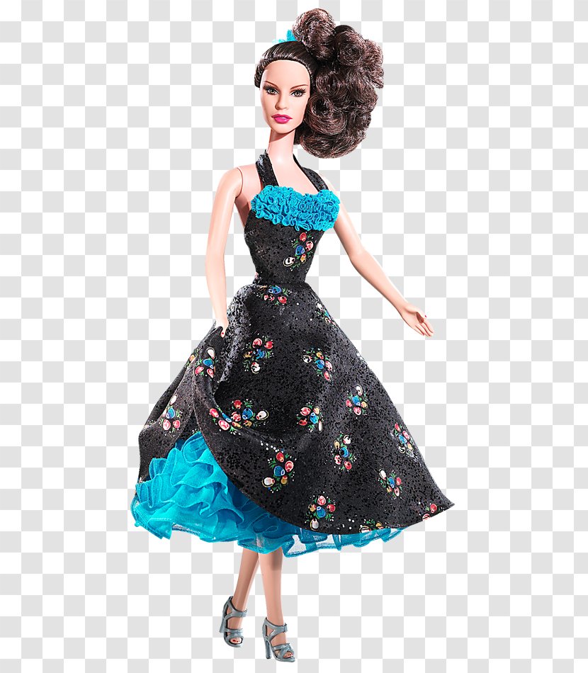 Annette Charles Grease Cha Barbie Doll (Dance Off) Sandy (Race Day) - Gown Transparent PNG