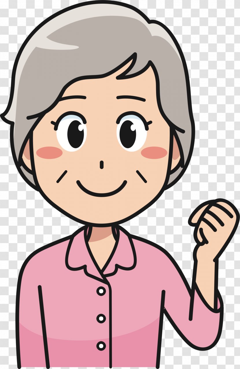 Clip Art Grandparent Illustration Image - Gesture - Cartoonist Transparency And Translucency Transparent PNG