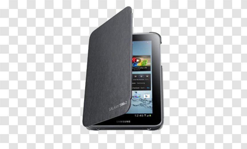 Samsung Galaxy Tab 2 7.0 Black Album Cover White Transparent PNG