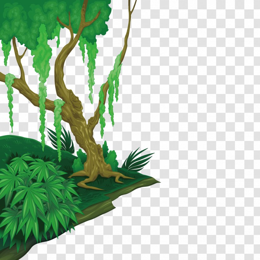 Forest - Houseplant - Vector Green Transparent PNG