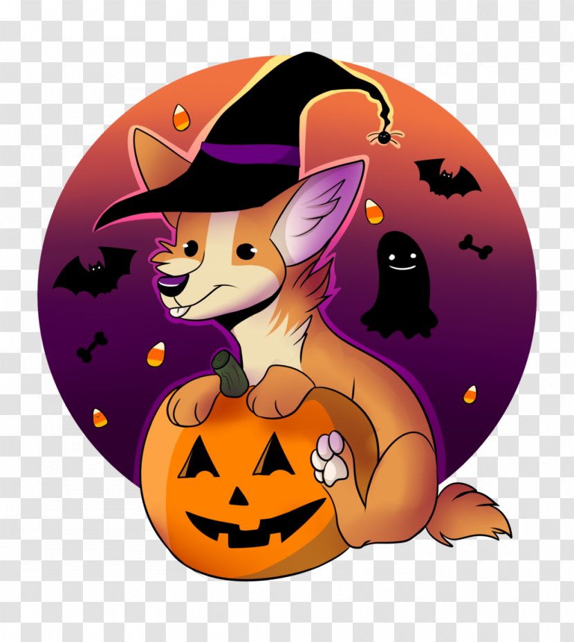 Art Cat Jack-o'-lantern - Small To Medium Sized Cats - Trick Or Treat Transparent PNG