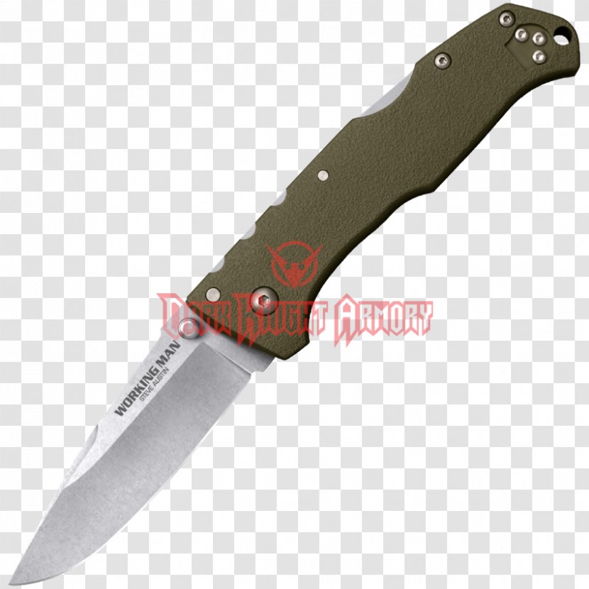 Pocketknife Cold Steel Drop Point Blade - Knife Transparent PNG