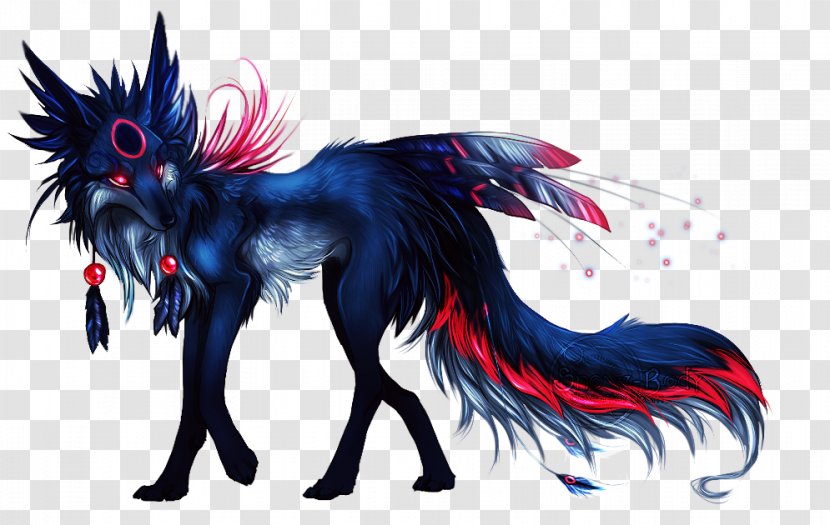 Furry Fandom DeviantArt Demon Fan Art - Blue Wolf Head Transparent PNG