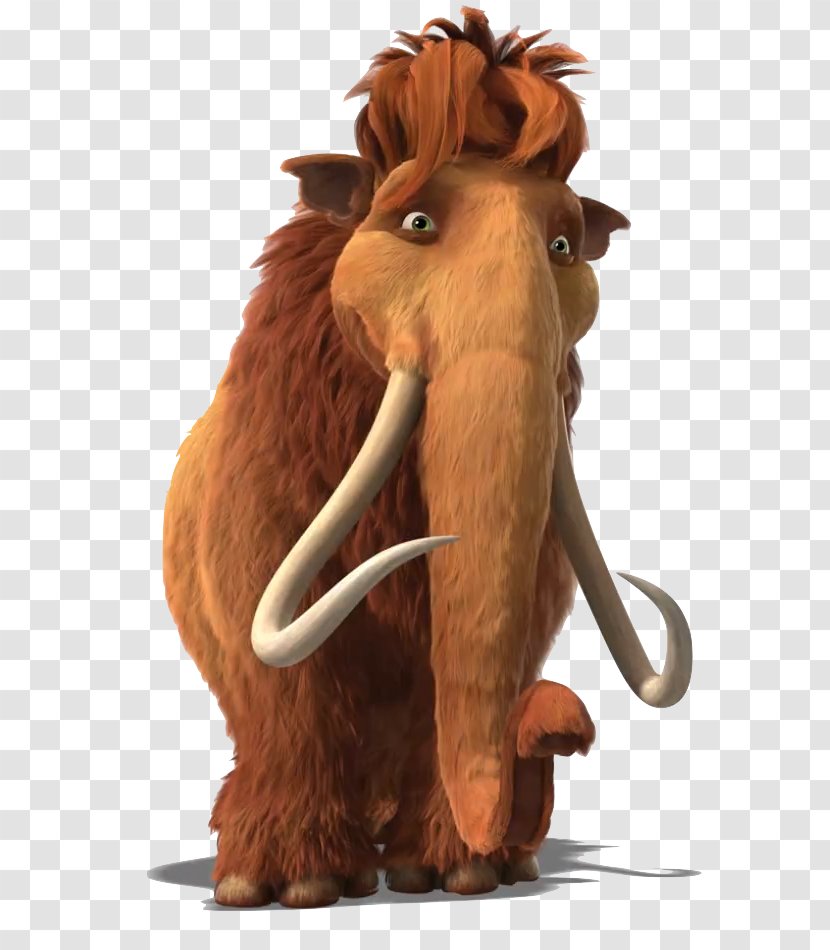 Scrat Ellie Manfred Sid Woolly Mammoth - Ice Age Dawn Of The Dinosaurs Transparent PNG