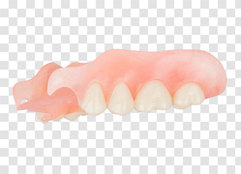 Tooth Dentures Peach - Lip - Aspen Dental Transparent PNG