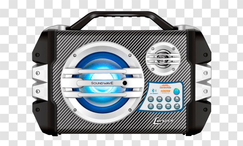 Lenoxx Electronics Corporation Loudspeaker Enclosure CA-318 Sound Audio Power - Caixa De Som Transparent PNG