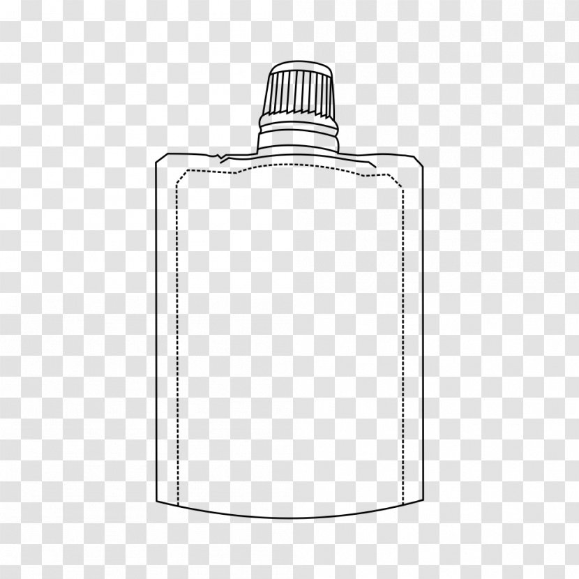 Glass Bottle Line - Drinkware Transparent PNG