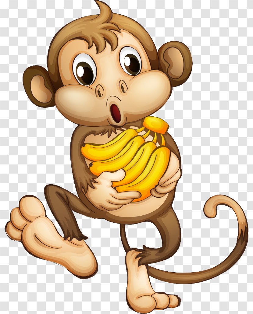 Clip Art Monkey Animated Cartoon Image Transparent PNG