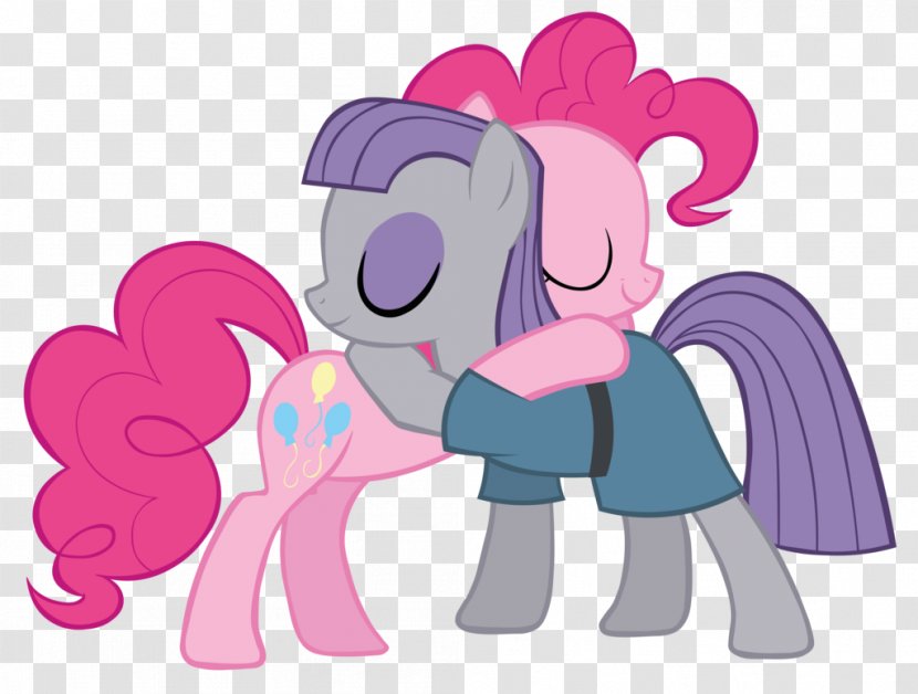 Pinkie Pie Pony YouTube Rarity Maud - Cartoon - Hug Transparent PNG