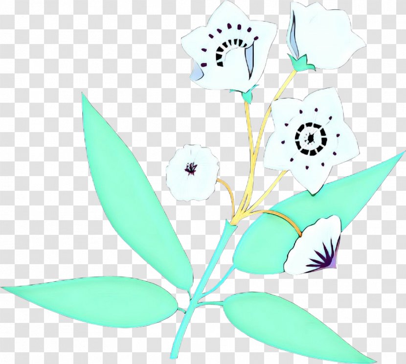 Flower Line Art - Retro - Plant Transparent PNG