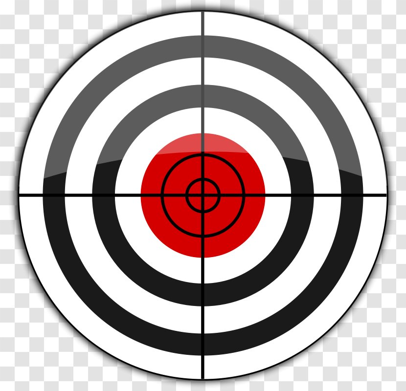 Bullseye Goal WordPress Public Domain Clip Art - Service - Pictures Of Archery Transparent PNG