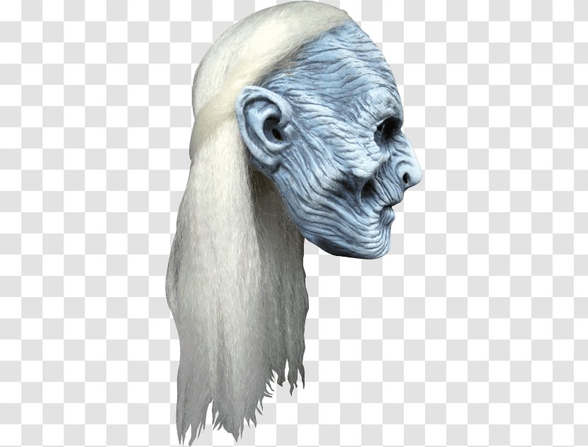 Gorilla White Walker Mask A Game Of Thrones Headgear - Primate Transparent PNG
