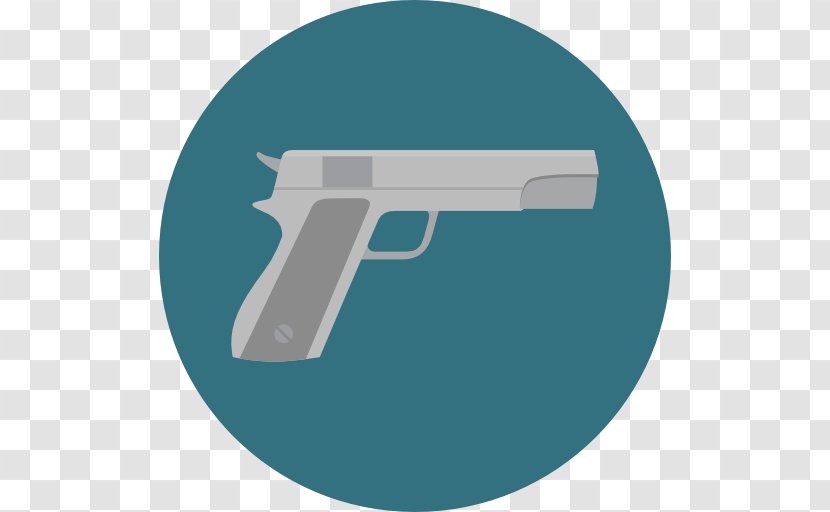 Firearm Weapon Pistol - Logo - Gunshot Transparent PNG