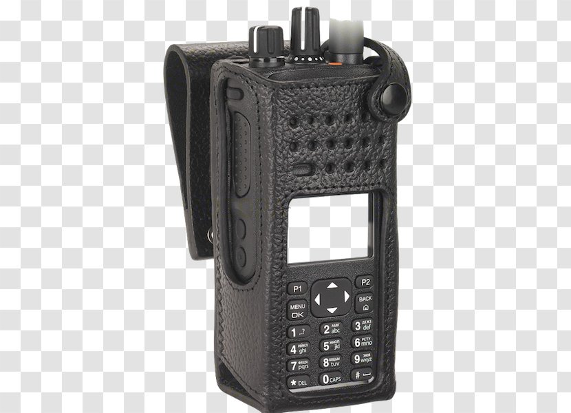 Leather Two-way Radio Case Clothing Accessories Transparent PNG