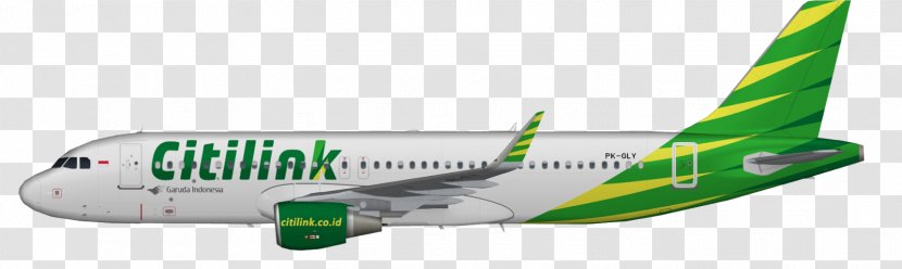 Boeing 737 Next Generation Airbus A330 777 767 A320 Family - Citilink - Airplane Transparent PNG