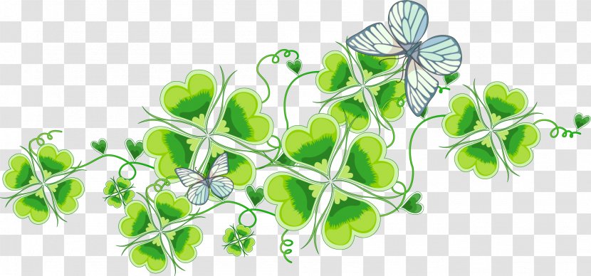Butterfly Clip Art - Organism - Green Clover Transparent PNG