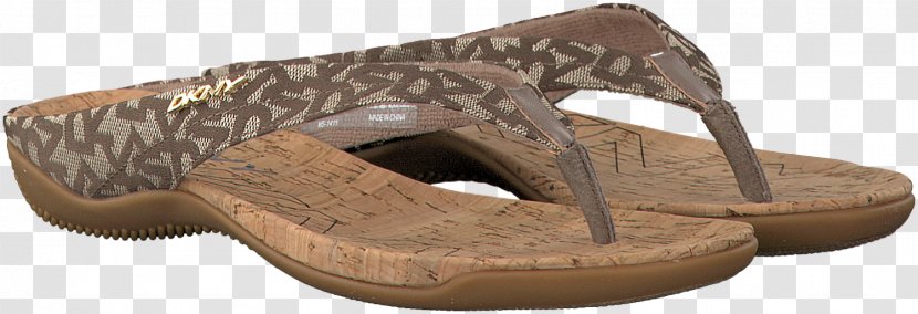 Shoe Sandal Sarasota Beige Flip-flops - Footwear - Dkny Transparent PNG
