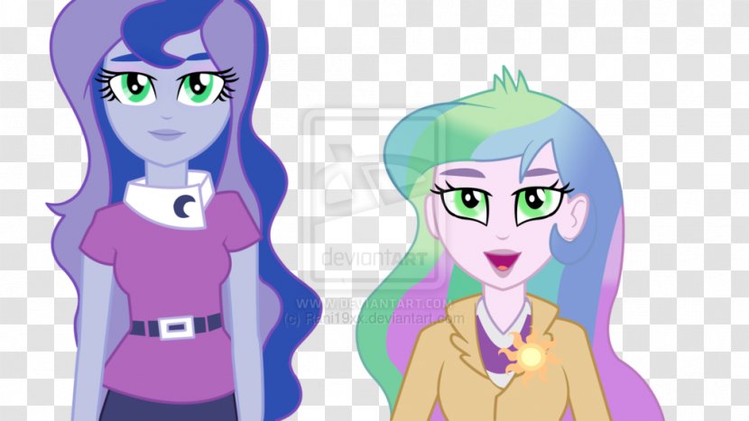Princess Celestia My Little Pony: Friendship Is Magic Luna Equestria Girls Ekvestrio - Cartoon - Big Sleepover Transparent PNG