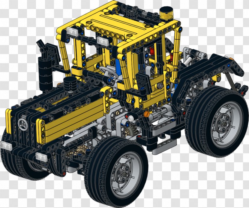 Lego Technic Toy Bauanleitung Tractor - Telecommand - Mercedes Benz Transparent PNG