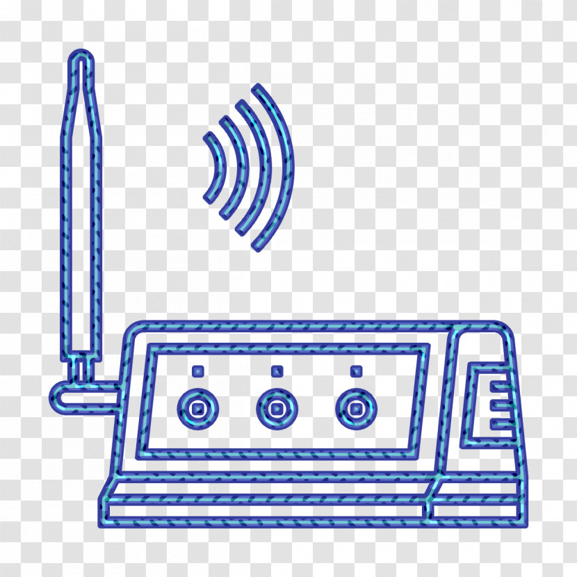 Antenna Icon Network Icon Router Icon Transparent PNG