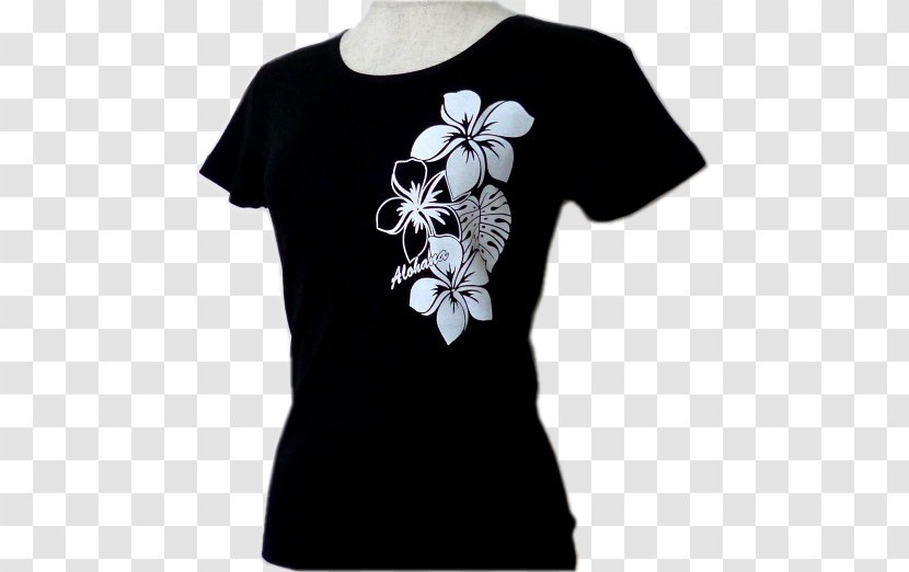 T-shirt Visual Arts Neck Font - Flower - Hula Skirt Transparent PNG