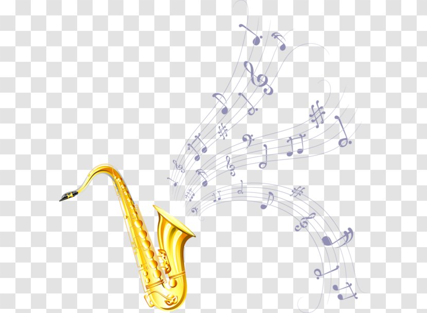 Musical Tuning Saxophone Instrument Illustration - Frame - Happy Note Transparent PNG