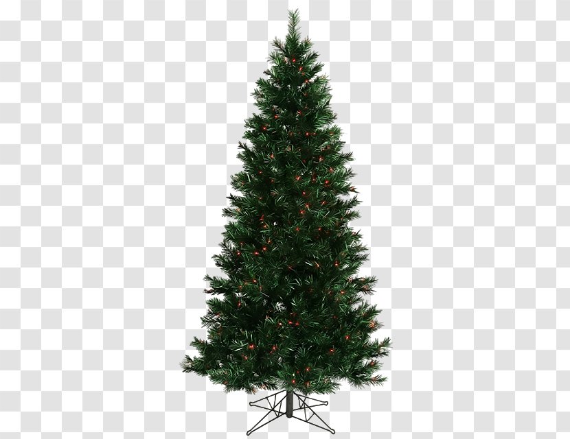 Artificial Christmas Tree Pre-lit Pine - Ornament Transparent PNG