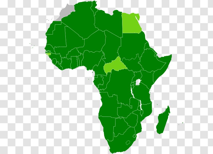 Member States Of The African Union Economic Community Organisation Unity - Tree - Africa Transparent PNG