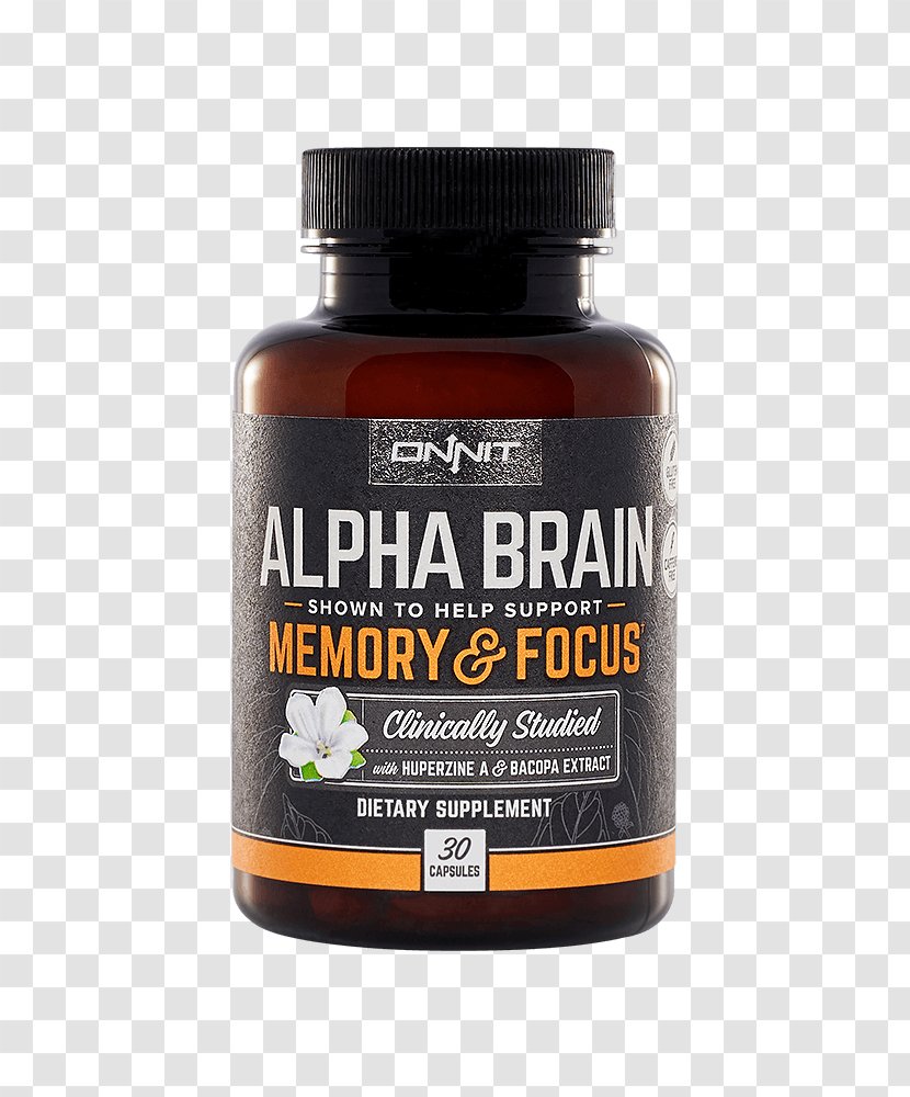Dietary Supplement Nootropic Brain Modafinil Piracetam - Memory Improvement Transparent PNG