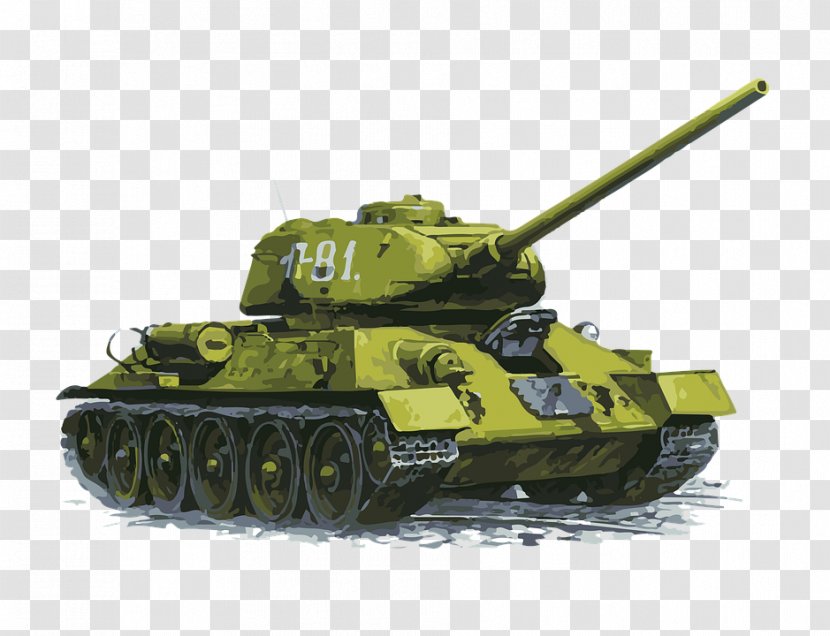 T-34-85 Tank Zvezda 1:35 Scale - Panzer Iv Transparent PNG