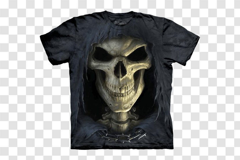Long-sleeved T-shirt Death Top - Sleeveless Shirt Transparent PNG