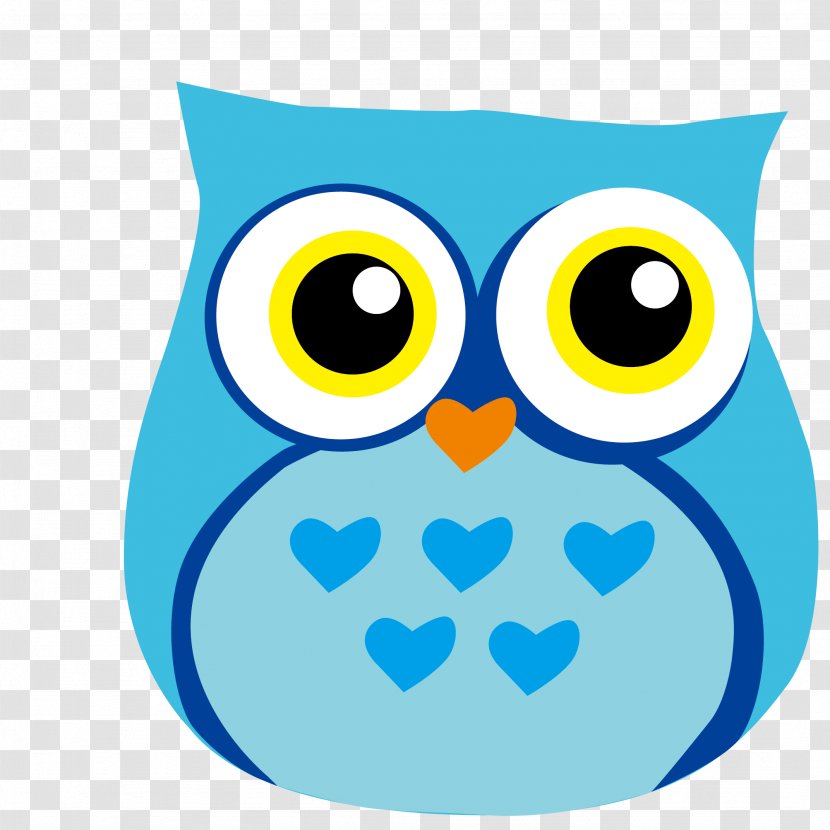 Owl Cartoon Clip Art - Bird - Cute Vector Transparent PNG