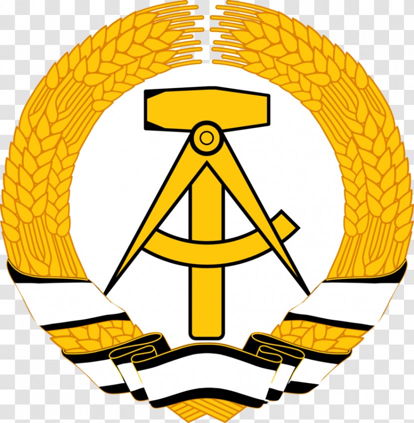 Flag Of East Germany National Emblem Coat Arms Area 