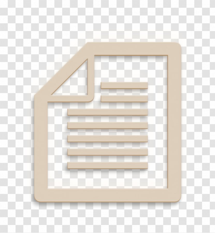 Document Icon File Filetype - Paper - Rectangle Product Transparent PNG