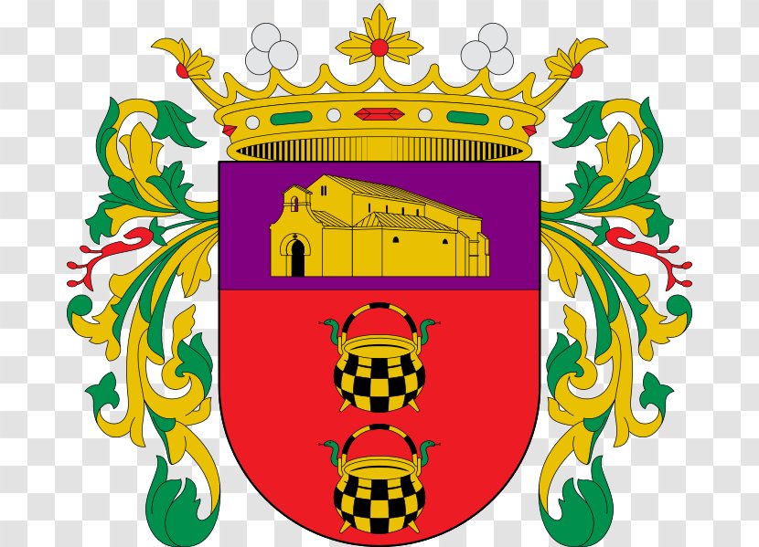 Venta De Baños Escudo Palencia Calabazanos Flag - Spain Transparent PNG