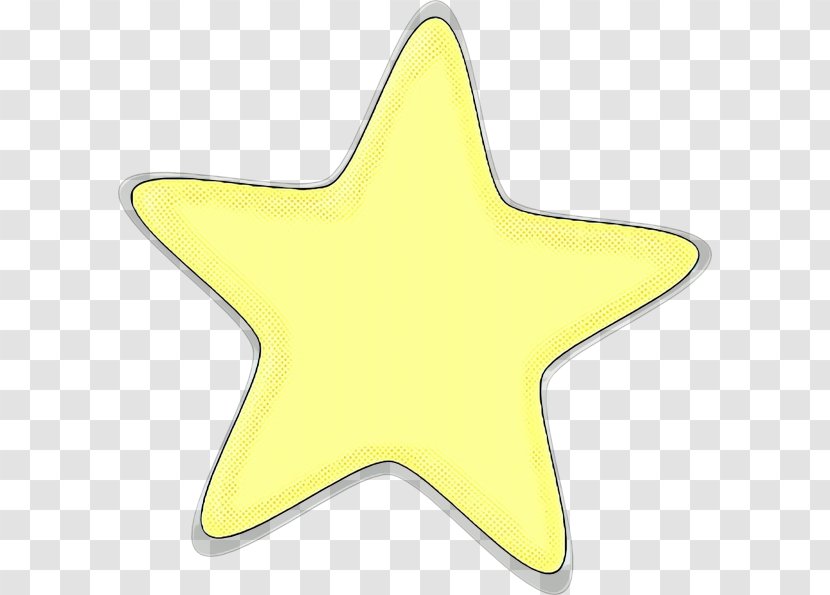 Yellow Star - Astronomical Object - Starfish Transparent PNG