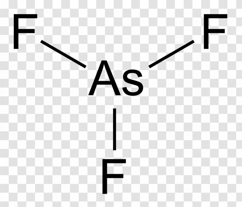 Arsenic Pentafluoride Trifluoride Lewis Structure Molecule - Tree - Frame Transparent PNG