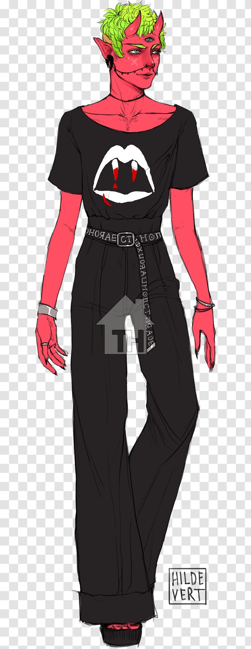 Costume Design Illustration Supervillain Animated Cartoon - Lorde Transparent PNG