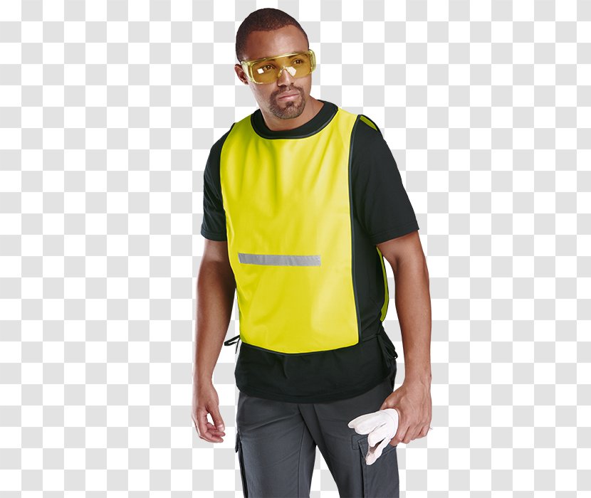 T-shirt Gilets Bib High-visibility Clothing Workwear - Highvisibility Transparent PNG