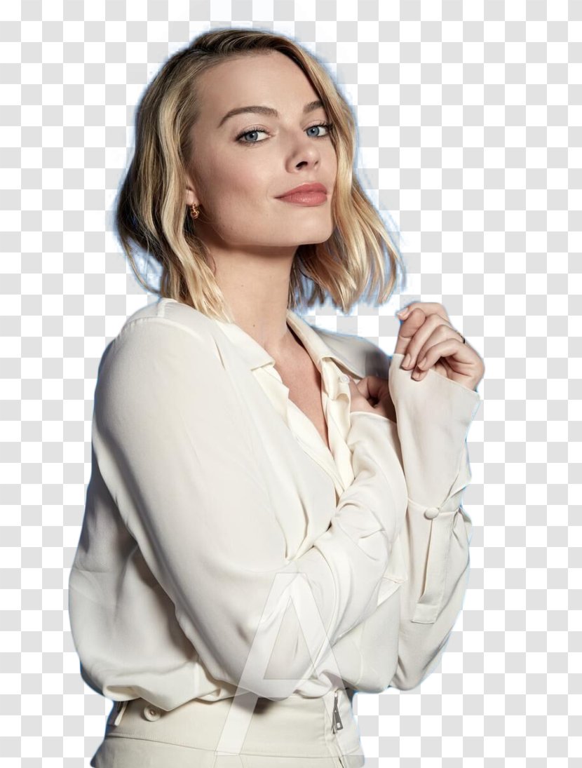 Margot Robbie Actor The Wolf Of Wall Street Photo Shoot - Heart Transparent PNG