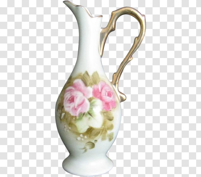 Vase Jug Pitcher Decorative Arts Floral Design - Limoges Transparent PNG