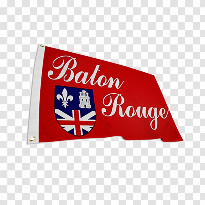 Flag Of Baton Rouge, Louisiana - Red Transparent PNG