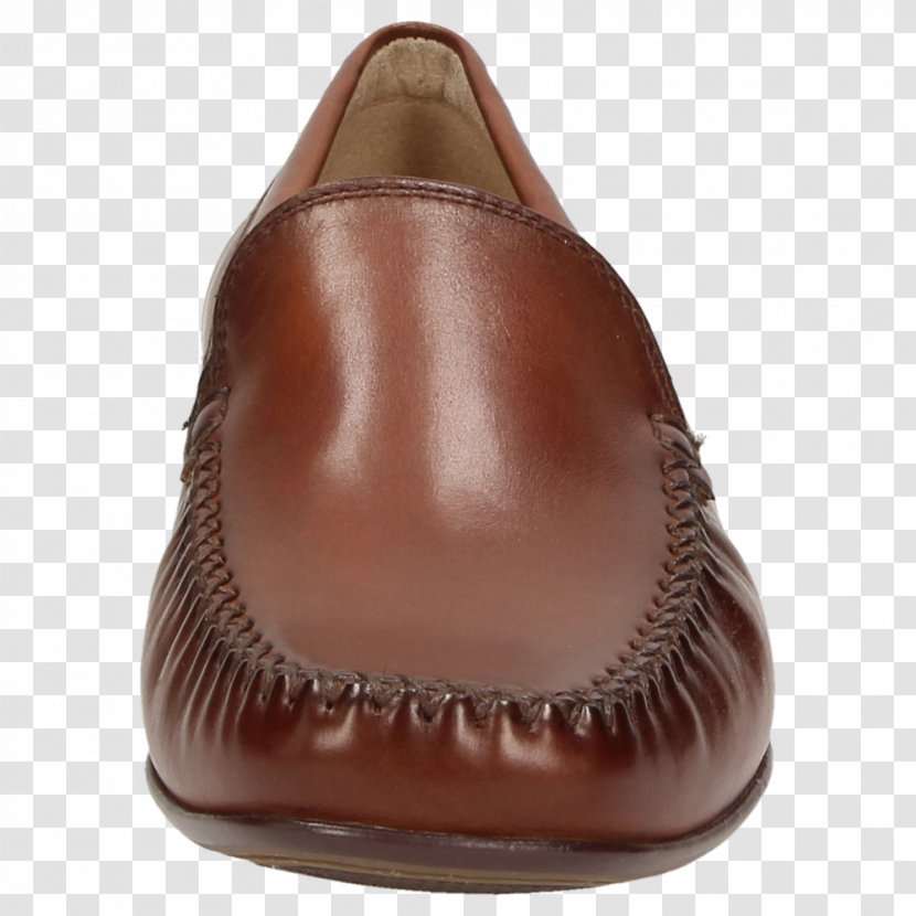 Slip-on Shoe Brown Caramel Color Leather - Mocassin Transparent PNG