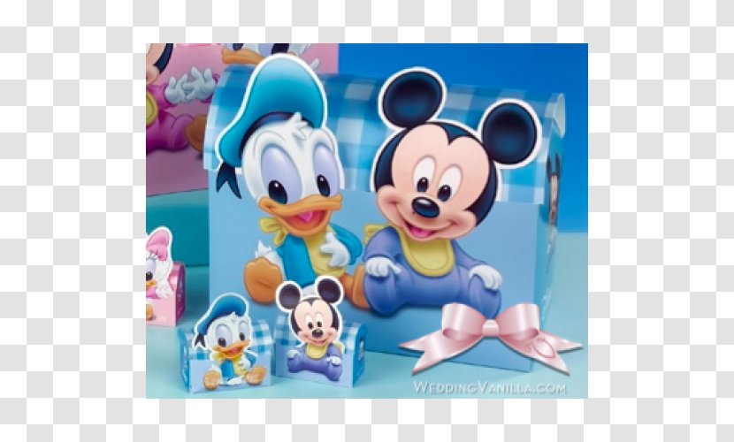 Mickey Mouse Minnie Daisy Duck Aku Ankka Bomboniere - Blue Transparent PNG