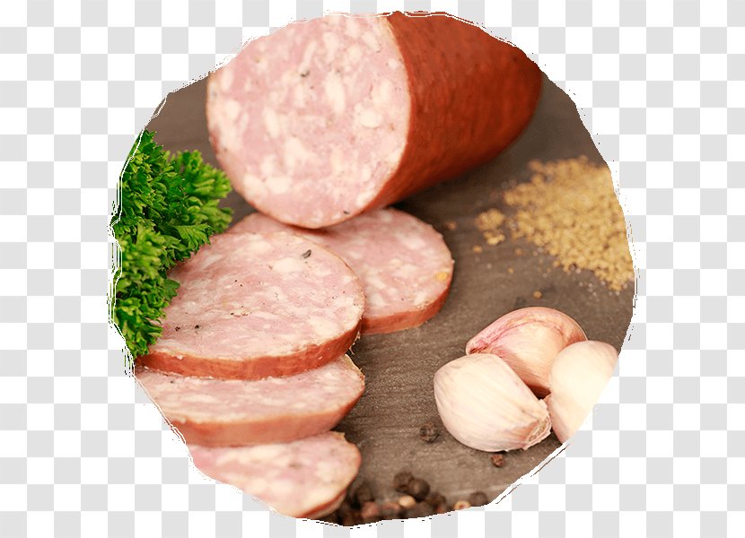 Bratwurst Domestic Pig Ham Mortadella Apéritif - Liverwurst Transparent PNG