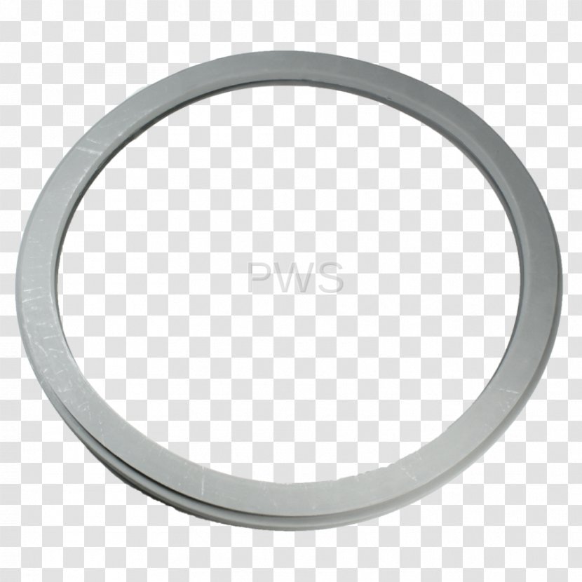 Circle Material Body Jewellery Silver - Platinum - Rubber Seal Transparent PNG