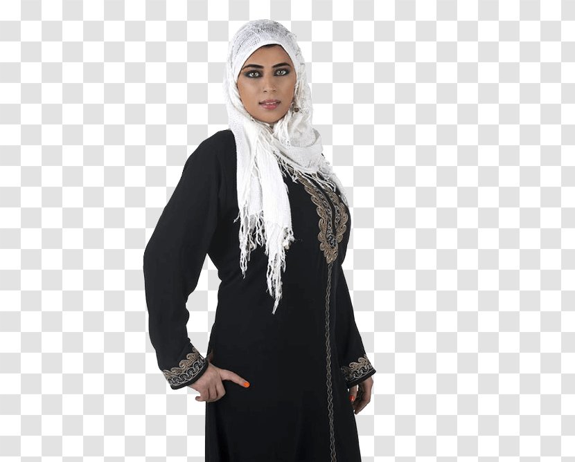 Costume Neck Black M - Traditional Arab Transparent PNG