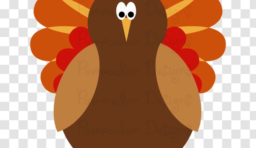 Thanksgiving Turkey Meat Clip Art Image - Cartoon - Transparent Background Transparent PNG