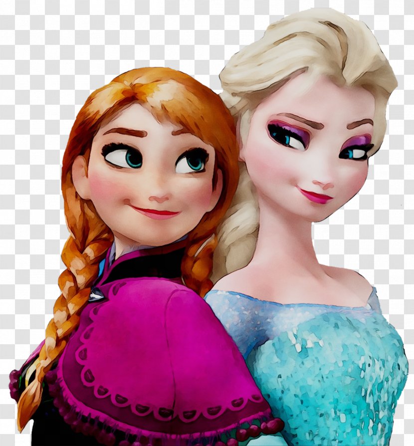 Elsa Anna Frozen Kristoff Olaf - Doll - Character Transparent PNG